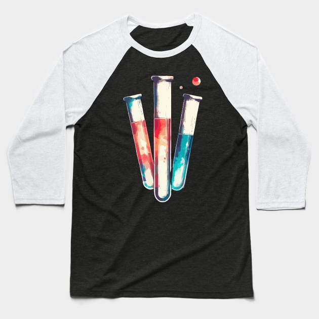 Science Baseball T-Shirt by Siha Arts